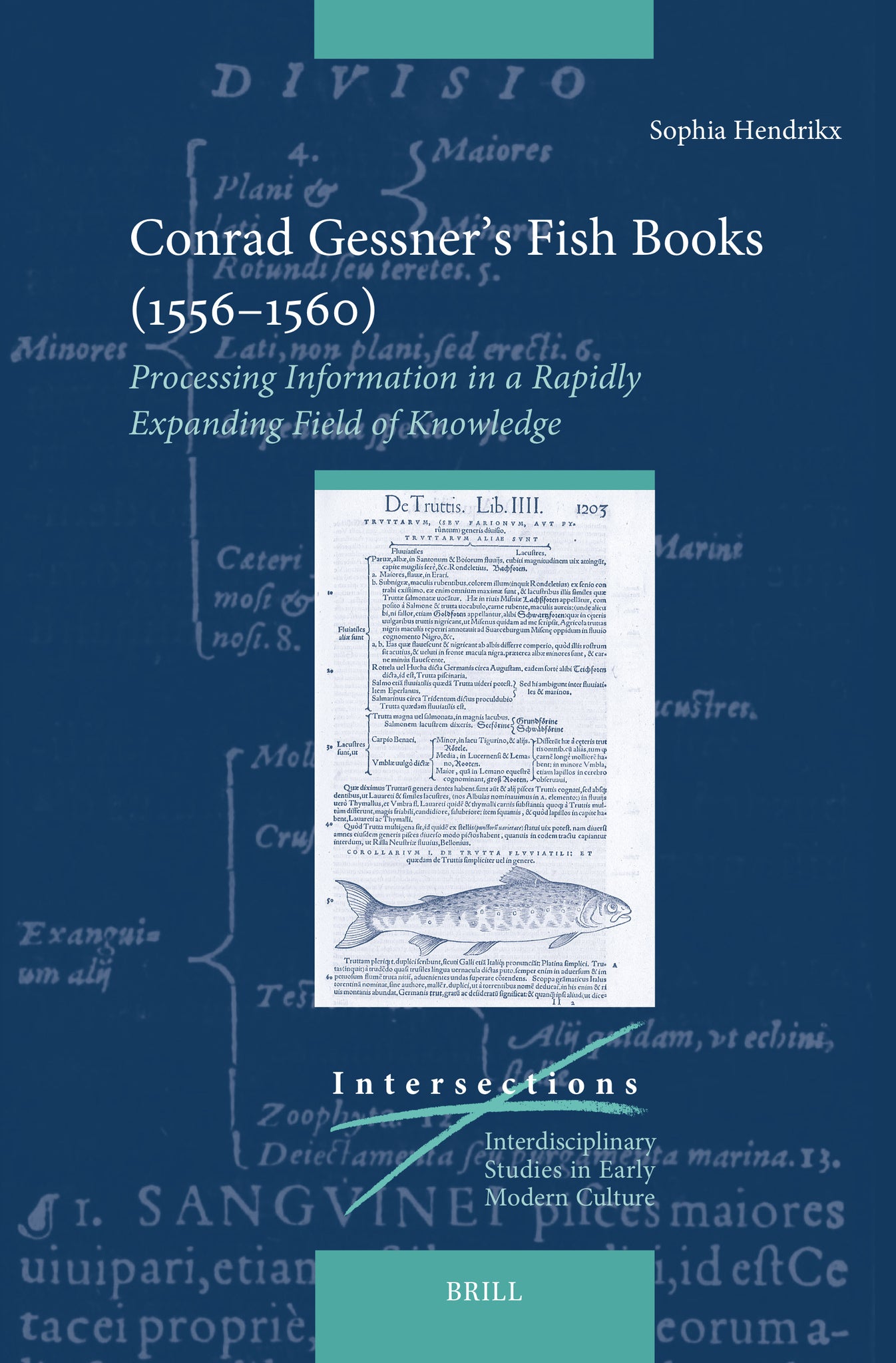 Cover image for Conrad Gessner’s Fish Books (1556–1560) ISBN 9789004773929